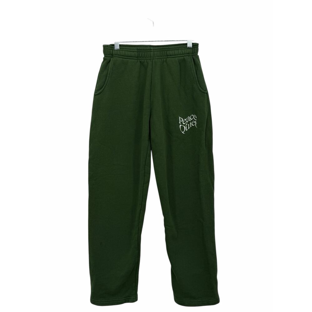 Museum of Peace & Quiet Warped Green Lounge Pant Women’s S Activewear Sweatpants